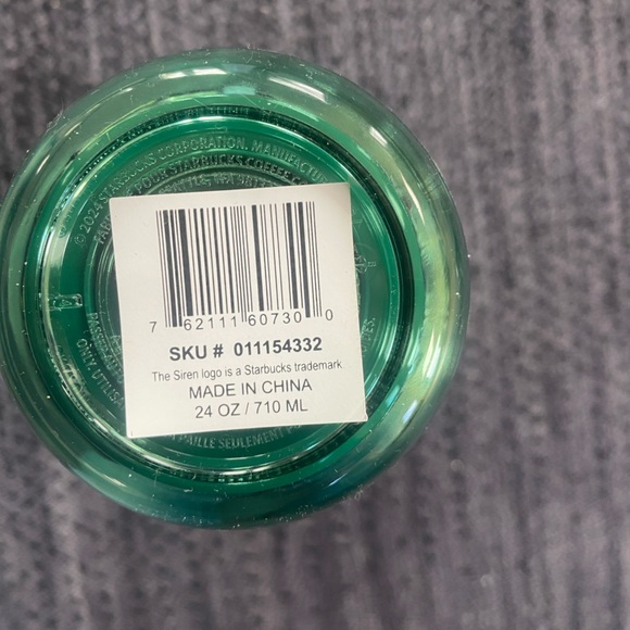 ⭐️Starbucks Partner Tumbler Cup⭐️2024 Employee Exclusive New with stickers - Picture 7 of 8